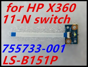 Til HP Pavilion X360-11-N-11-N010DX Power-Knappen Bord Med Kabel-755733-001
