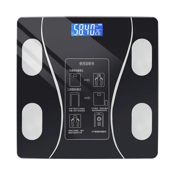 Smart body skalaer elektroniske skala sagde lille husholdning kvindelige krop fedt tab kost præcision vægte måling