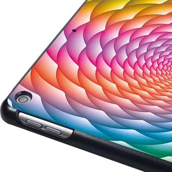 Trykt 3D-Kunst Tablet etui til Apple ipad-8 2020 8. Generation Slank Tablet Tilfælde Beskyttende Shell+gratis stylus