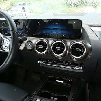 For Mercedes-Benz B-Klasse W247 B200 2019-2020 Central Kontrol Aircondition Dekorative Panel Tilbehør