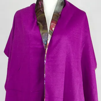 Høj kvalitet i Ren Silke Tyk Pashmina Pæon Kvinder Tørklæde af Silke Store Sjal Design Silke Længe Kæmpe Silke Wrap Luksus Dame Gave
