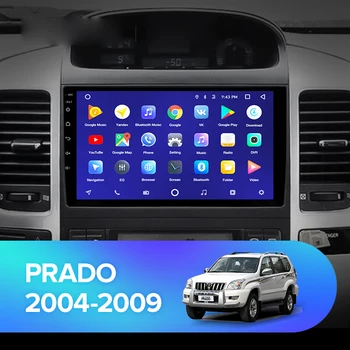 2 Din Android 9.1 Til Toyota Land Cruiser Prado 120 2004-2009 Bil Radio Mms Video-Afspiller, Auto Navigation ingen GPS DVD FM