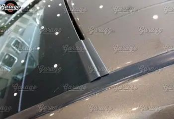 Forruden støbning for Lada Largus 2011 - materiale Gummi deflektor pad tilbehør beskyttende fra skade på bilens styling, tuning