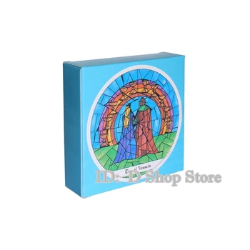 Kloster tarotkort oracle cards Tarot Dæk engelsk Læse Skæbne, brætspil, kort spil D Shop Butik 78pcs(88*88mm)