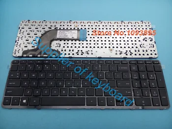 NY engelsk tastatur til HP Pavilion 250 G2 G3 255 G2 G3 256 G2 G3 Bærbar engelsk Tastatur med Ramme