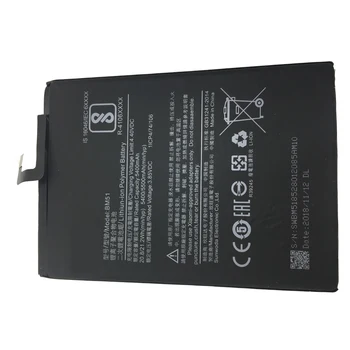 BM51 For Xiaomi Mi-Max3 Max 3 BM51 Batteria Telefonens Batteri Til Xiaomi 3.85 V 5500mAh Genopladeligt Lithium-ion Polymer Batteri