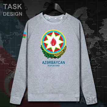 Aserbajdsjan aserbajdsjanske AZE mænd hoodie trøjer og hættetrøjer nation pels sweatshirt streetwear Efteråret tøj, hip hop træningsdragt 20