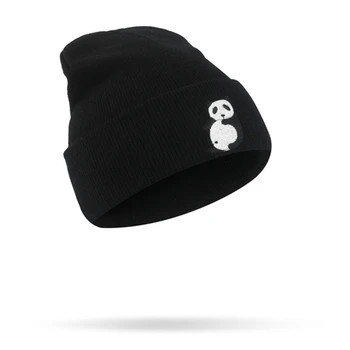 Eksplosive mode sød hip-hop strikkede hat kreative dyr broderi uld hat