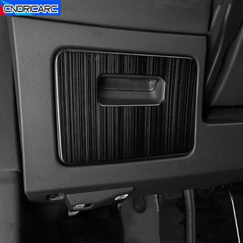 Bil Styling Vigtigste Drivende opbevaringsboks Håndtag Dekorative Panel Klistermærke Til Audi Q3 2019 VENSTRESTYREDE Rustfrit Stål Indvendigt Tilbehør