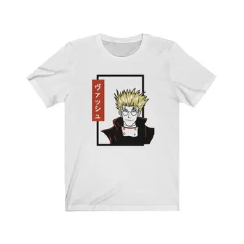 Vash Stampede T-Shirt Birthe 1995 98 Fan Art Anime-Shirt