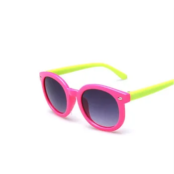 2019 nye mode børns solbriller runde retro dreng pige briller klassiske high-end populært mærke design UV400 solbriller