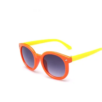 2019 nye mode børns solbriller runde retro dreng pige briller klassiske high-end populært mærke design UV400 solbriller