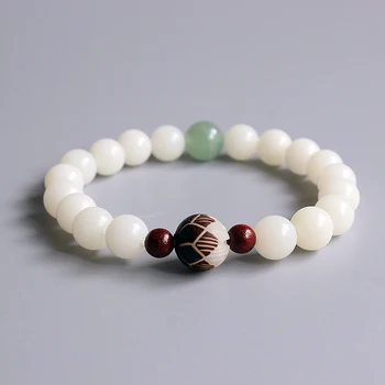 Engros Zen-Buddhistiske Mala Bøn Bodhi Frø Perler Armbånd Til Kvinder Yoga Meditation Håndled Smykker Håndlavede Julegaver