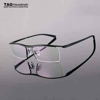 Brillerne Rammer Helt titanium briller ramme kvinder mænd 2021 Retro computer nærsynethed optiske briller oculos de grau lunette de vue