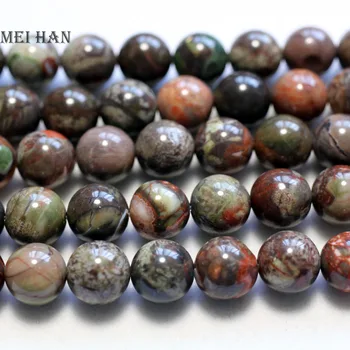 Meihan Engros gave, 8mm (2 tråde/masse) naturlige blomst agatee perler For Jewellry DIY