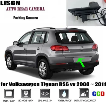 Bil bagfra vriew cvamera for Volkswagen Tiguan RS6 vv 2008 2009 2000 2010 2011 kuffert htandle kamera / bakkamera
