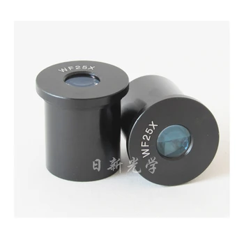 2X 25X 50X Vidvinkel Optisk Okular Linse 10mm synsfelt for Biologiske Mikroskop Montering Størrelse 23.2 mm