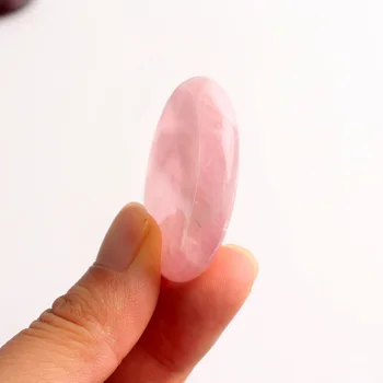 1 STK 40mm Naturlige Runde Crystal Skive Skåret Blomsten af liv 7Chakra Sten rosakvarts Plade Diy Gemstones Indretning Reiki Healing