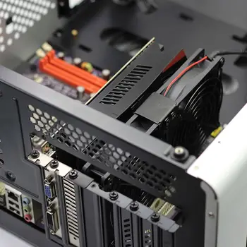 Universal VGA Køler Dual Grafikkort 80mm Heatsink Tre Dobbelt GPU Fan Radiator Partner Ultra High Speed Stille PCI-Video Bil