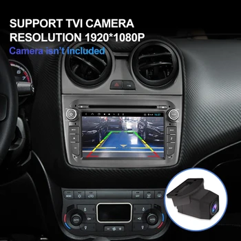 Isudar H53 4G Android-Auto Radio 1 Din-For Alfa Romeo Mito 2008 - Car Multimedia-8 Core RAM 4GB ROM 64GB DVD-Afspiller, DVR Kamera