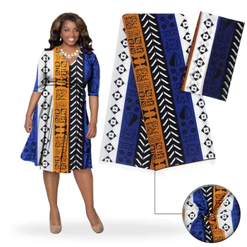Nigerianske trykt voks design stretch satin stof afrikanske satin silke stof til beklædning S180725