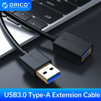 ORICO USB Type A-Extension Kabel-USB3.0 Mandlige og Kvindelige forlængerkabel Data Sync Hastighed Kabel Udvides Til Bærbar computer, Smart-TV