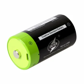 ZNTER 1,5 V 4000mAh Batteri-Micro-USB-Genopladelige Batterier D Lipo LR20 Batteri Til RC Kamera Drone Tilbehør gratis fragt