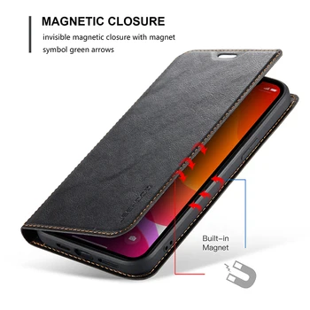 Enkelhed Læder taske Til Samsung Galaxy Note 20 Ultra 8 9 10 Plus lite Note20 5G Retro magnetkort Stå Tegnebog Flip Cover