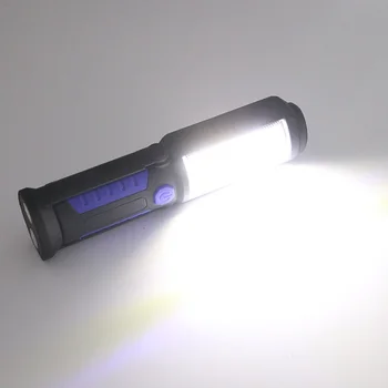 Bærbare Spotlight Lommelygte COB LED Arbejdslygter USB-Genopladelige Magnetisk Krog Fakkel Udendørs Belysning Bil Inspektion Lampe