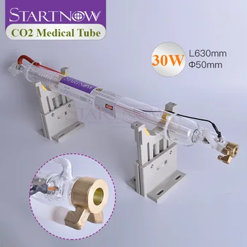 Startnow Medicinsk CO2-Laser Rør 30W 630mm Dia.50mm Glas Lampe 35W Rør Dobbelt Pakning for Særlige Medicinske Skønhed Industrien Dele