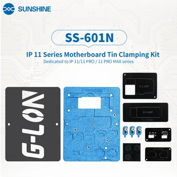 SOLSKIN &G-LON SS-601N Til iphone 11/11 Pro/11 Pro Max Serien midten Bundkort/Logicboard BGA reballing Tinning Armatur Sæt