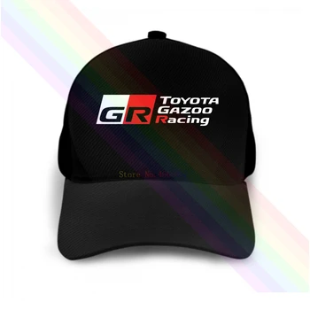 Toyota GR Gazoo Racing Logo Klassisk Sort 2020 Nyeste Sort Populære Baseball Cap Hatte Unisex