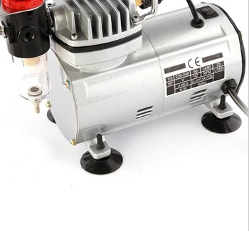 AC-18-Serien el-Værktøj Bærbare Airbrush Spray Mini Kompressor Professionel Gravity Feed Dual-Action Stempel Kompressor
