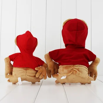 2Styles ET Extra Terrestrial Fremmede Fyldte Bløde Dukke Med Hoodie Collectible Legetøj Fødselsdag Gaver Til Børn/ Babyer 19cm-25cm