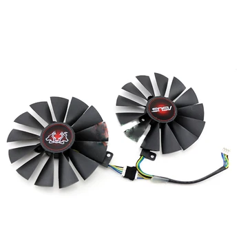 Original 95mm FDC10M12S9-C PC Cooling Fan For ASUS GTX 1070ti 8GB CERBERUS AVANCEREDE GPU grafikkort Køler Fan