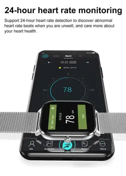 P8 DT36 DT35 Smart Ur Bluetooth Opkald, Musik EKG, puls Sport Fitness tracker Band Smart ur PK pro IWO Antal Smartwatch