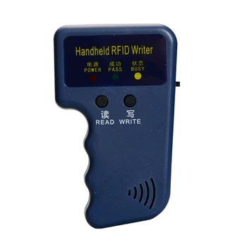 Håndholdte 125KHz RFID-Duplikator Kopimaskine Forfatter Programmør Læser 5pcs EM4305 T5577 Genskrivbare ID Fjernbetjeninger Tags Kort