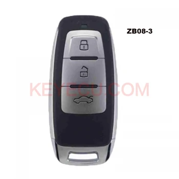 KEYECU KEYDIY Universal 3 Knapper Smart-Tasten for KD-X2 Bil for Fjernbetjening Udskiftning Fit for Mere end 2000 Modeller ZB08-3