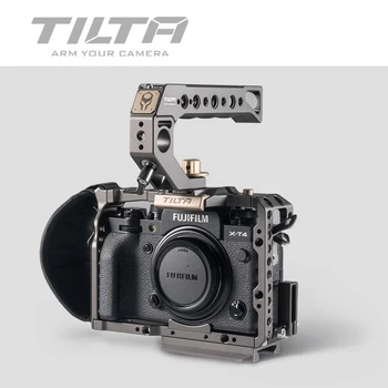 Tilta Fuji XT4 Kamera Bur Dslr Rig til FUJIFILM XT3 XT4 Kamera dslr-kamera bur TA-T04-C-G Side håndtag Top Håndtag Fodpladen