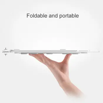 Roterende Bærbare computer Stå Højde Justerbar Aluminium Bærbar Riser Holder Ergonomisk Bærbare Bærbare til MacBook Air Pro
