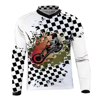 2020 Maillot equipe Motor jersey Off road Racing-Motor jersey Motocross gp downhill Speed Overvinde MX MTB DH Cykel Jersey
