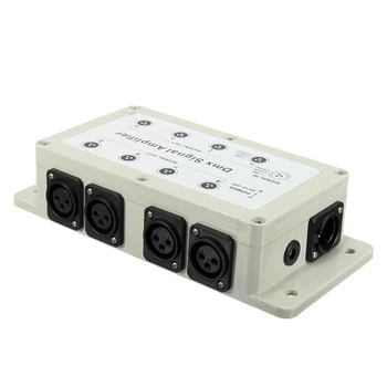 Dc12-24V 8-Kanals Dmx Output Dmx512 Led Controller Signal Forstærker Splitter Distributør For Hjem Udstyr