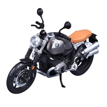 Maisto 1/12 BMW R Ni T Scrambler Motorcykel Motorcykel Trykstøbt Display Model Legetøj Til Børn Piger Drenge