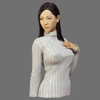 1/10 Smuk ung kvinde Japansk portræt Harpiks Figur Bust GK ikke-coated Ingen farve