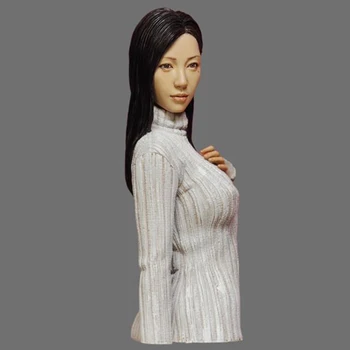1/10 Smuk ung kvinde Japansk portræt Harpiks Figur Bust GK ikke-coated Ingen farve