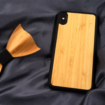 Ægte Træ Case Til iphone 11Pro MAX X XR 8 7 6 Plus Dække Naturlige Bambus Træ-Hårdt Telefonen Tilfælde For Telefonen beskyttelse Ultra Slim
