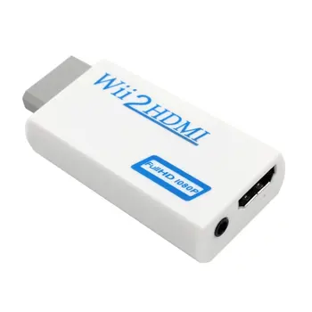 For Wii til HDMI 1080P Converter Til Nintendo Wii Problemfri Plug and Play-Adapter Wii2hdmi 3,5 mm Audio Box Til Wii-link 2021