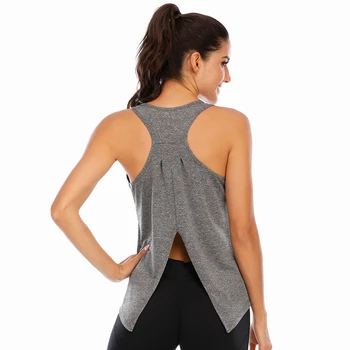 Sport Shirt Til Kvinder Fitness Wear Yoga Åndbar Furcal Top Trænings-Og Solid Hurtig Tør Vest Kører Tøj