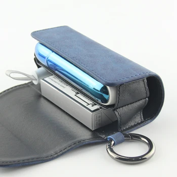 E-cigaret Flannel opbevaringspose til iqos 3.0 duo bærbare krog beskyttelse taske iqos 3.0 tilbehør Cigaret Flip Collection Box