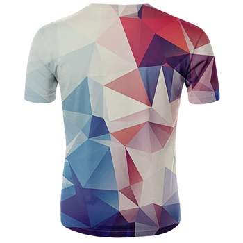 Sommeren 2020 ny tre-dimensionelle hvirvelstrøm T-shirt mænd er sommer 3D-print casual 3D-T-shirt, toppe, T-shirt